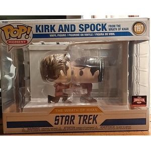 2022 Funko Pop Star Trek Wrath of Khan Kirk and Spock #1197